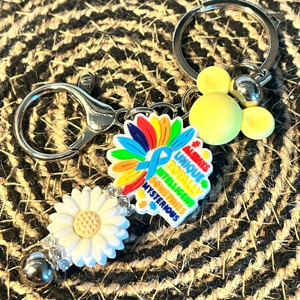 Autism Awareness Keychain